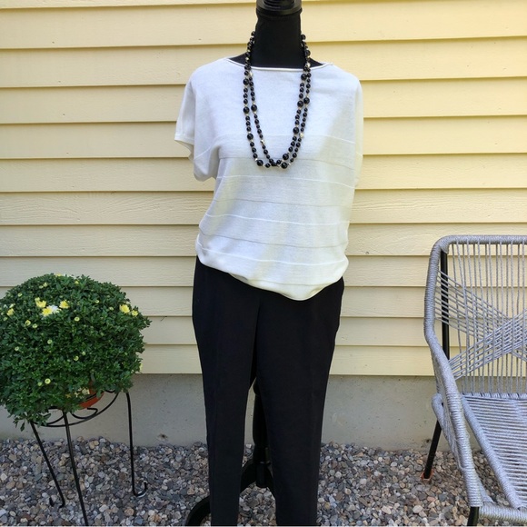 Talbots Black Chatham Ankle Pants Size 12p - Picture 2 of 11